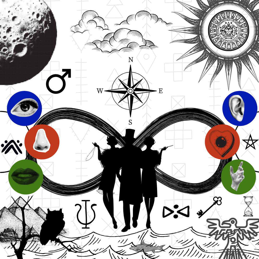 Symbolic art showing the difference between logo and branding, representing vision, emotion, and identity